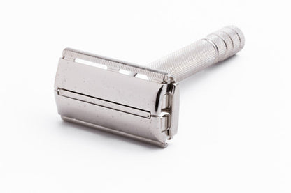 1953 Gillette Super Speed Double Edge Safety Razor in Blue Case Y3