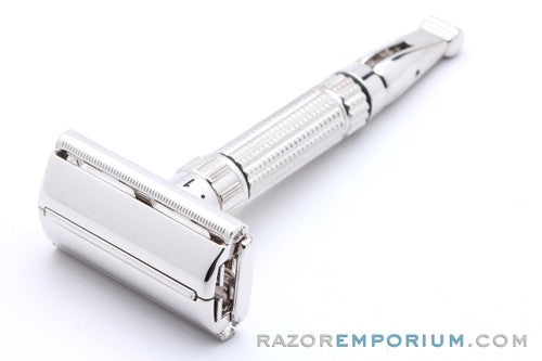 1960 Gillette F4 Toggle Adjustable DE Safety Razor | Rhodium Revamp