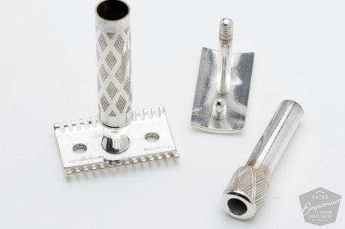 1921 Gillette New Improved Standard Criterion Bostonian DE Safety Razor