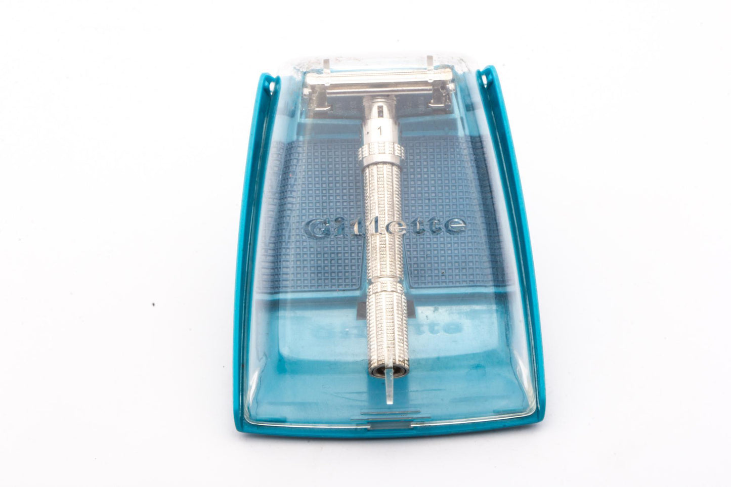 1965 K2 Gillette Slim Adjustable Safety Razor Set | Original Condition
