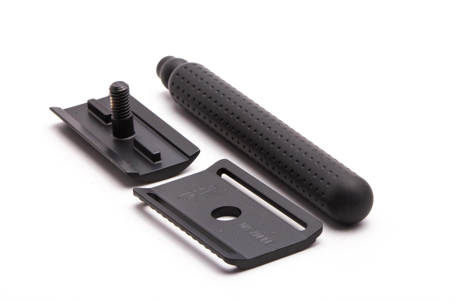 Tatara |Dark Masamune Closed Comb Stainless Steel Double Edge Safety Razor | With Imperfection on Threading