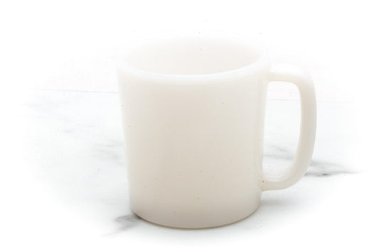 Milky White Shaving Mug
