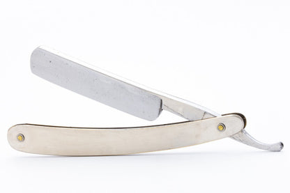 5/8" Shave Ready Original Metal Scales Straight Razor