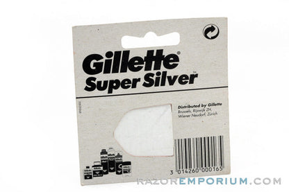 Gillette Super Silver Double Edge (10) - New Old Stock (NOS) Razor Blades