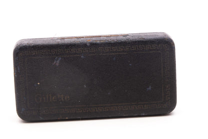 1920's Gillette Ball End Old Type DE Safety Razor Set | Original Condition