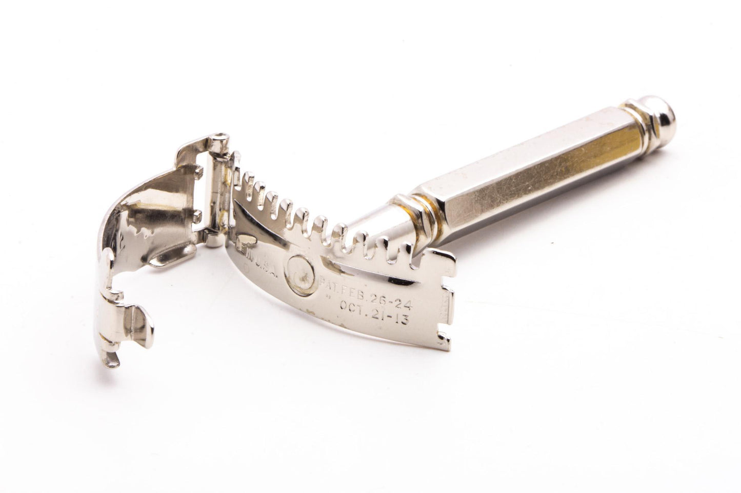 1920's Curvfit Women's Open Comb Safety Razor Set | Original Condition