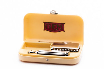 1940's Gem 1912 Style Single Edge Safety Razor  Set