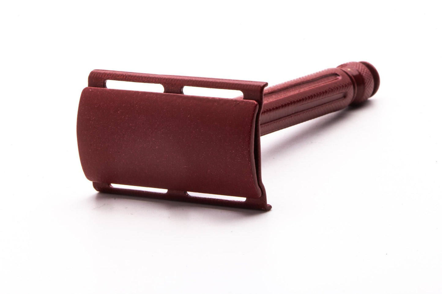 1940's Gillette Contract Ball End Tech Double Edge Safety Razor | Red