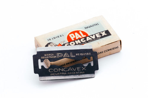 Pal Concavex Double Edge Safety Razor Blades - New Old Stock