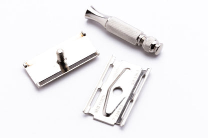 1973 Gillette Ball End Tech Travel Safety Razor T4