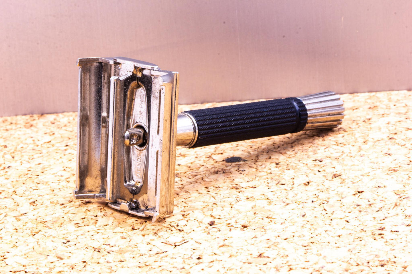 1971 R3 Gillette Black Handle Super Speed Safety Razor | Original Condition