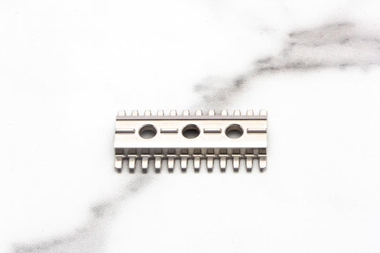 Yates Precision Shaving | Model 921 Stainless Steel Open Comb Base Plate