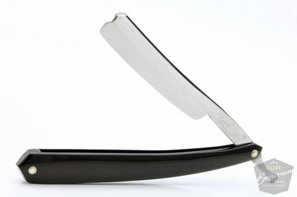 9/16'' Klas Tornblom Faux Frameback Black Diamond Acrylic Straight Razor