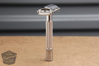 Gillette 1958 TV Special Super Speed Safety Razor D2 * Revamped - Nickel