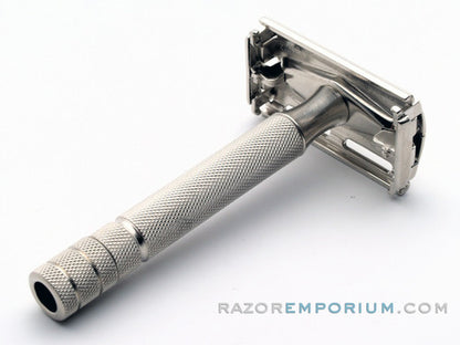 1954 Z3 Gillette Super Speed Safety Razor | Factory Nickel Revamp