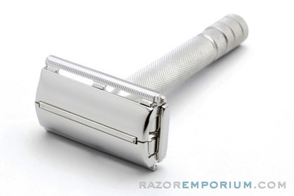 1954 Gillette Super Speed Safety DE Razor | Factory Nickel Revamp