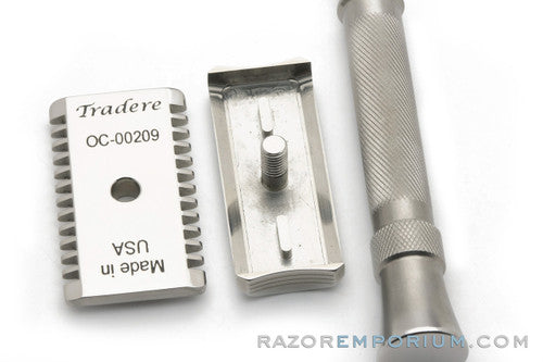 Tradere Razors Open Comb OC Stainless Steel Safety Razor