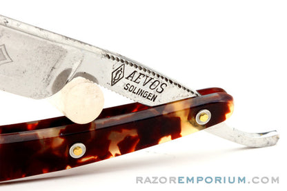5/8" Aevos "High Class" Straight Razor w/ Case | Solingen Germany