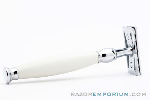 MÜHLE Sophist R 84 SR - Porcelain Long Handle Safety Razor