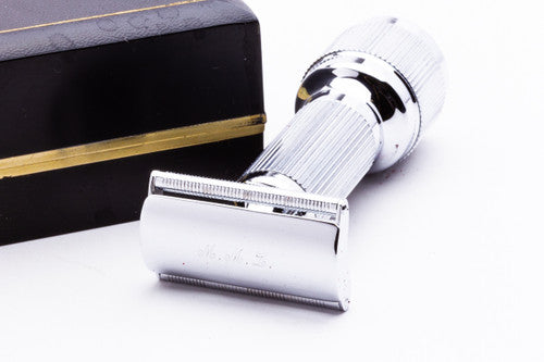 1940s Stahly Live Blade Wind-Up Vibrating DE Safety Razor Set – Razor ...