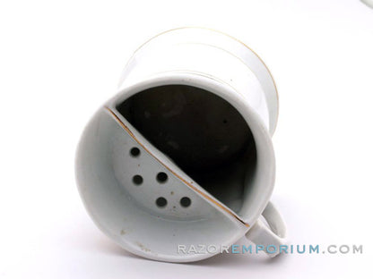 Vintage White Shaving Mug | Made in Bavaria