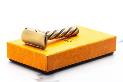 Parker Flight Brass Double Edge Safety Razor