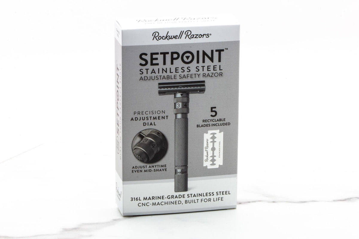 Rockwell Razors | SETPOINT Stainless Steel Adjustable Safety Razor