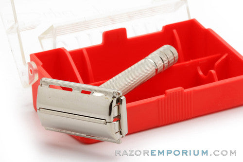 1952 Gillette Super Speed TTO Safety Razor Styrene Case