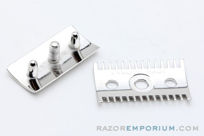 1920's Gillette Ball End Old Type Razor | Made in U.K. Nickel Revamp