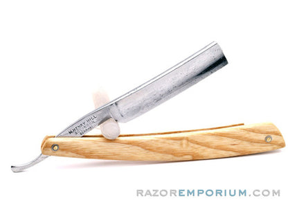 9/16" H. Henry Hill "Blue Steel" Hollow Grind Straight Razor | Made in Germany