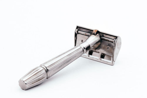 1930's Micromatic Twist To Open Single Edge Safety Razor