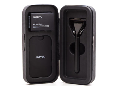 Supply | The Single Edge Max Jet Black Safety Razor - Pre Owned