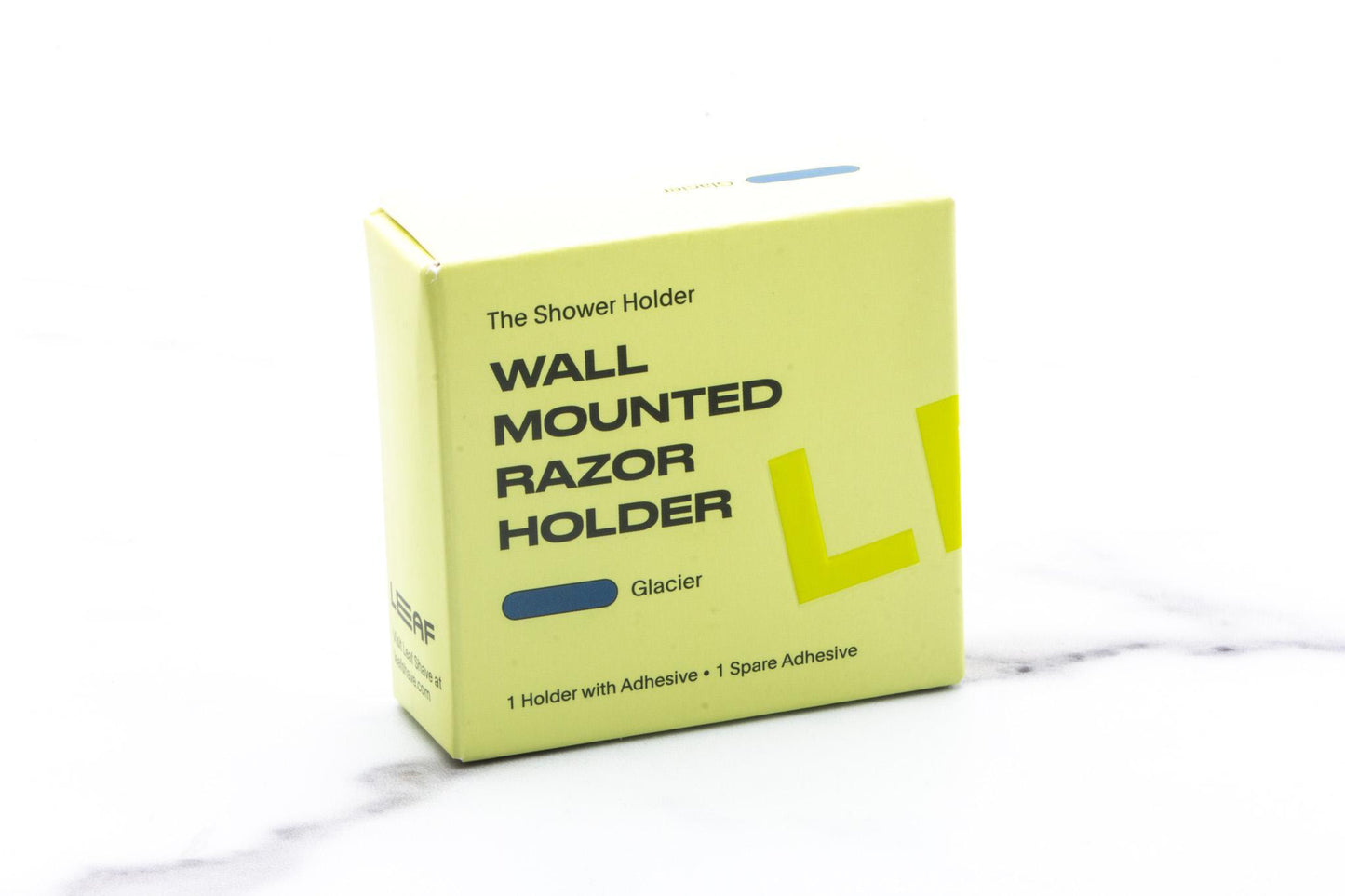 Leaf | Wall Mounted Razor Holder - Glacier