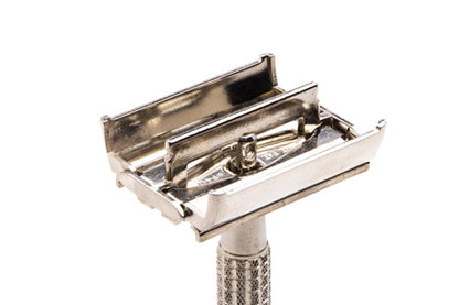 1950's Gillette Flare Tip Rocket Double Edge Safety Razor With Case | Original Condition