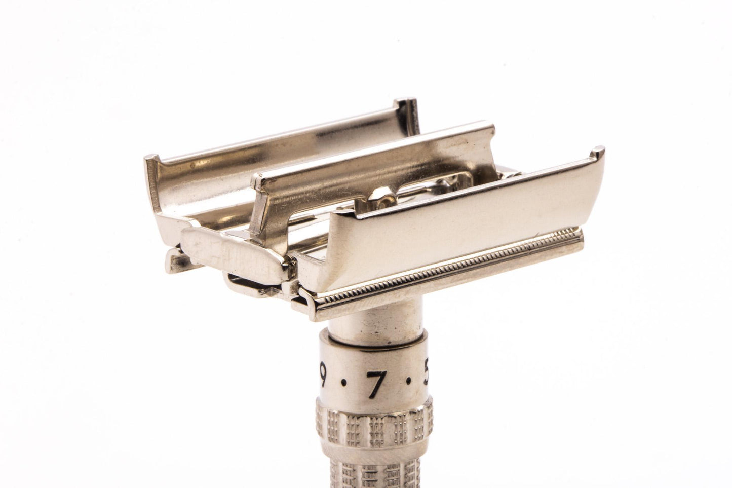 1963 I2 Gillette Slim Adjustable Double Edge TTO Safety Razor Set | Original Condition