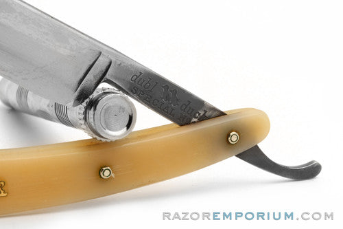 11/16" Dubl Duck Pearlduck Special No. 1 Straight Razor Solingen, Germany