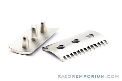 1918 Gillette Cap & Guard | Satin Nickel Revamp | Universally Threaded