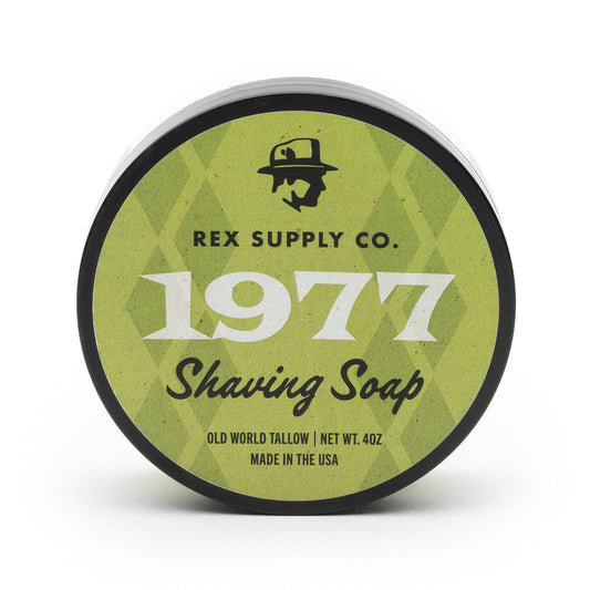 Rex Supply Co. | 1977 Old World Tallow Shaving Soap