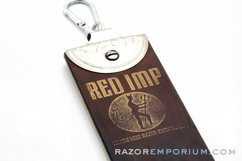 Red Imp Genuine Made in USA Straight Razor Strop & Canvas – Razor Emporium
