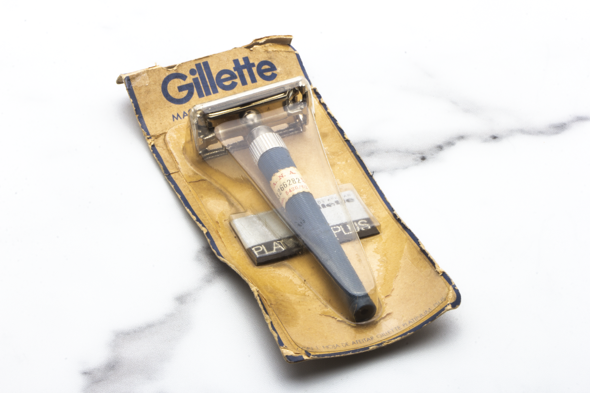 1978 Y3 Gillette TTO Knack Double Edge Safety Razor | New Old Stock ...