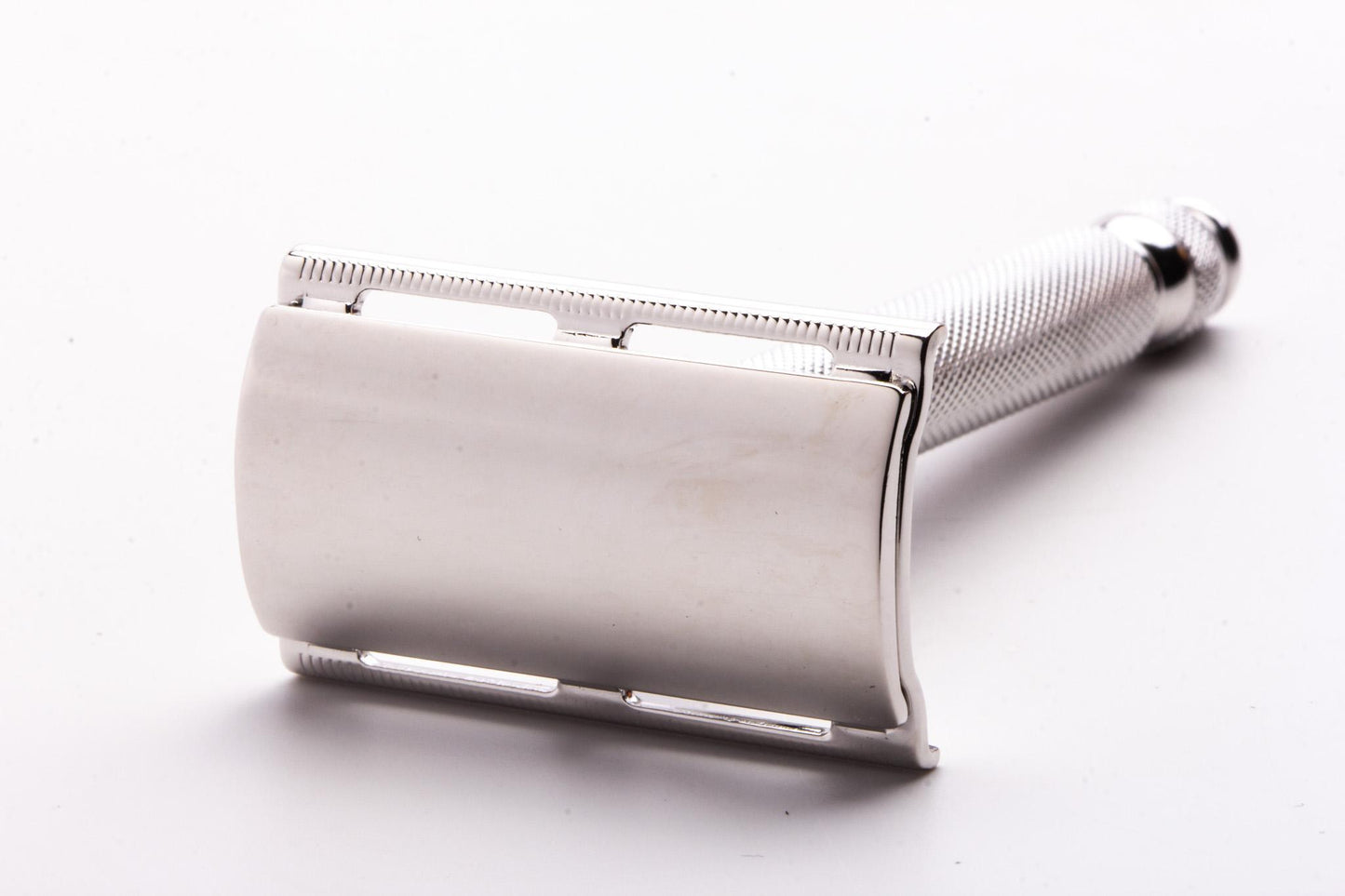 1959 E2 Gillette Three Peice Ball End Tech Double Edge Safety Razor | Rhodium Revamp