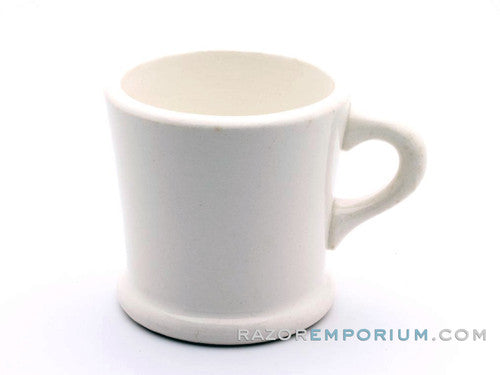 Edwin M. Knowles Vitreous White Shave Mug