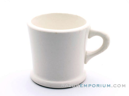 Edwin M. Knowles Vitreous White Shave Mug