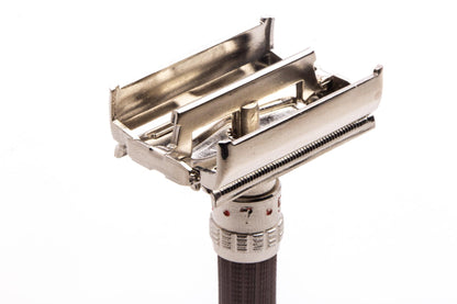 Russian Slim Adjustable TTO Double Edge Safety Razor Set | Original Condition