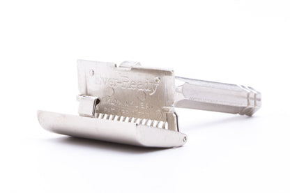1920's Ever-Ready 1912 Style Single Edge Safety Razor | Factory Nickel Revamp