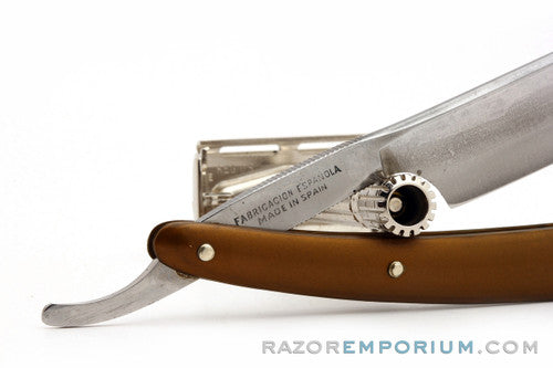 6/8" Filarmonica 13P Novodur Jose Monserrat Pou Straight Razor Hollow | Spain