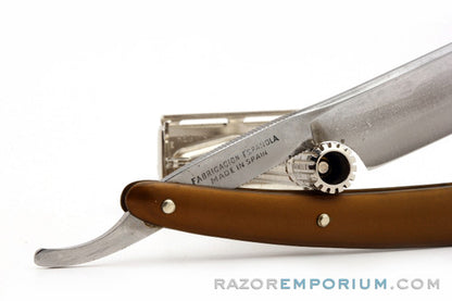 6/8" Filarmonica 13P Novodur Jose Monserrat Pou Straight Razor Hollow | Spain