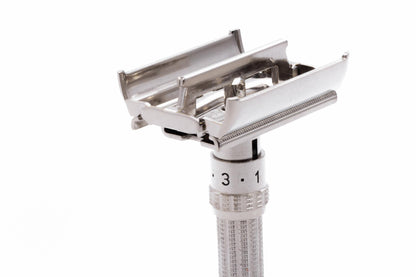 1968 N4 Gillette Slim Adjustable Double Edge Safety Razor Set |  Original Condition