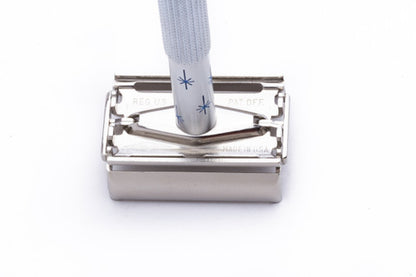 1963 Gillette Blue Star I3 Lady Gillette Double Edge Safety Razor