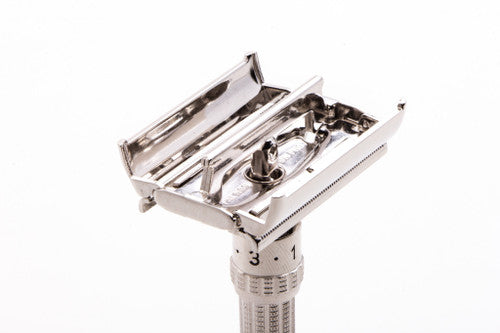 1966 L1 Gillette Slim Adjustable Safety Razor | Rhodium Revamp